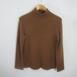 Theory Brown Turtleneck Sweater